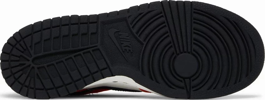 Microfiber Layers Nike Dunk Low Halloween Orange GS