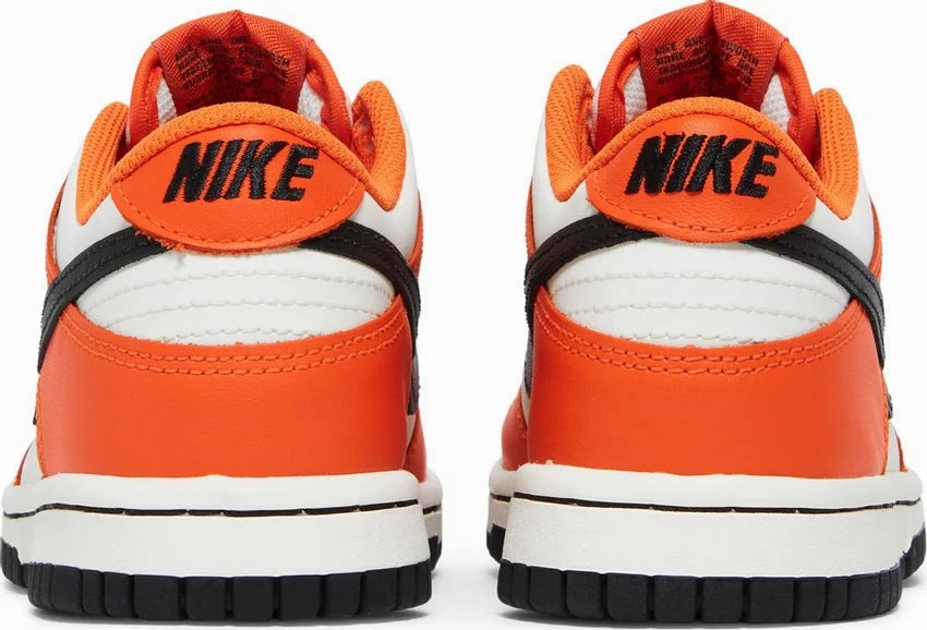 Comfort Shock Multi Density Outsole Nike Dunk Low Halloween Orange GS
