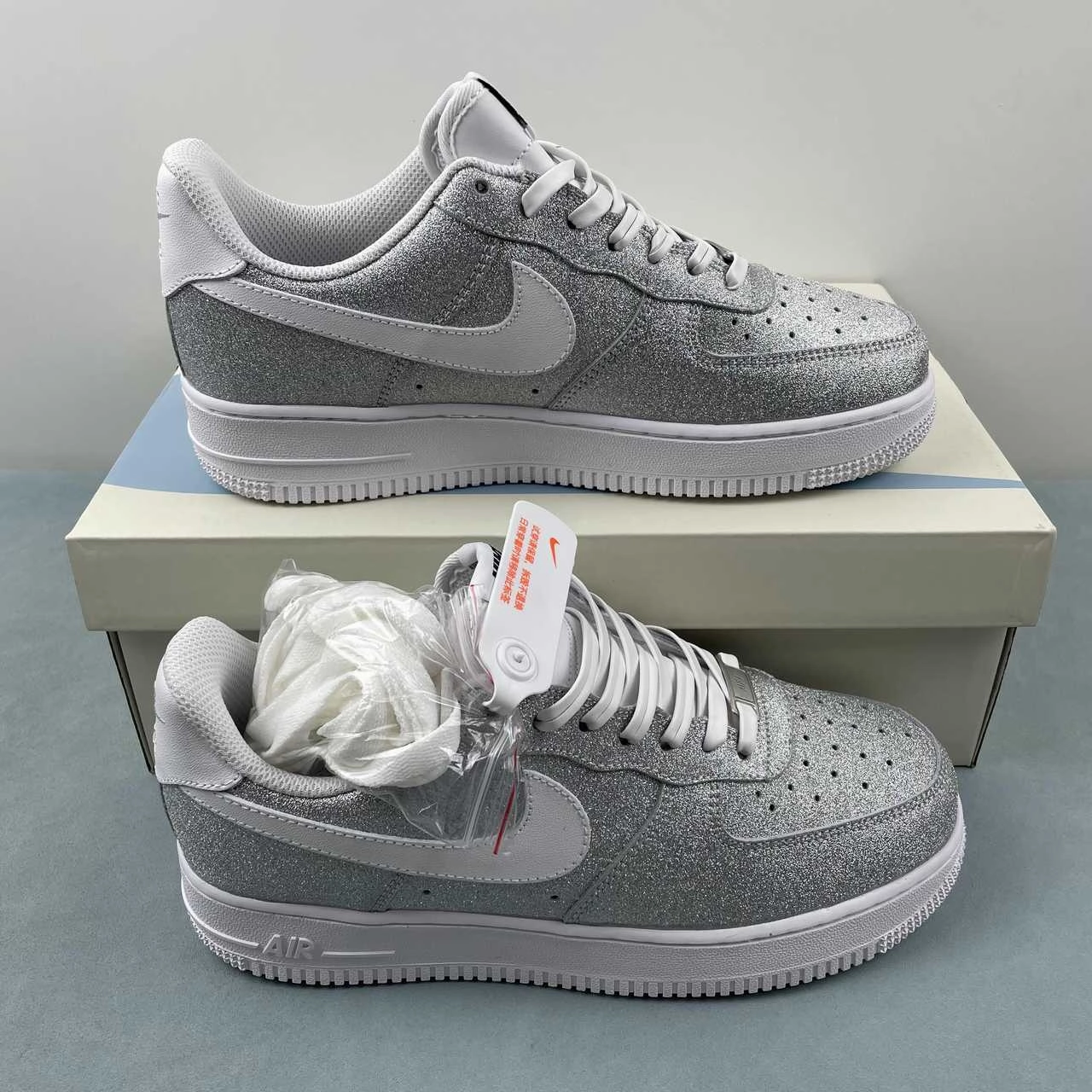 Flower Path Air Force 1 07 Low Full Sky Star Powder CW2288-015