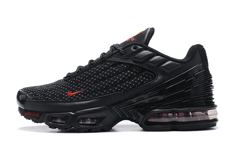 Moisture   Wicking Material Air Max Plus 3 Black Reflect Silver University Red DO6385-002
