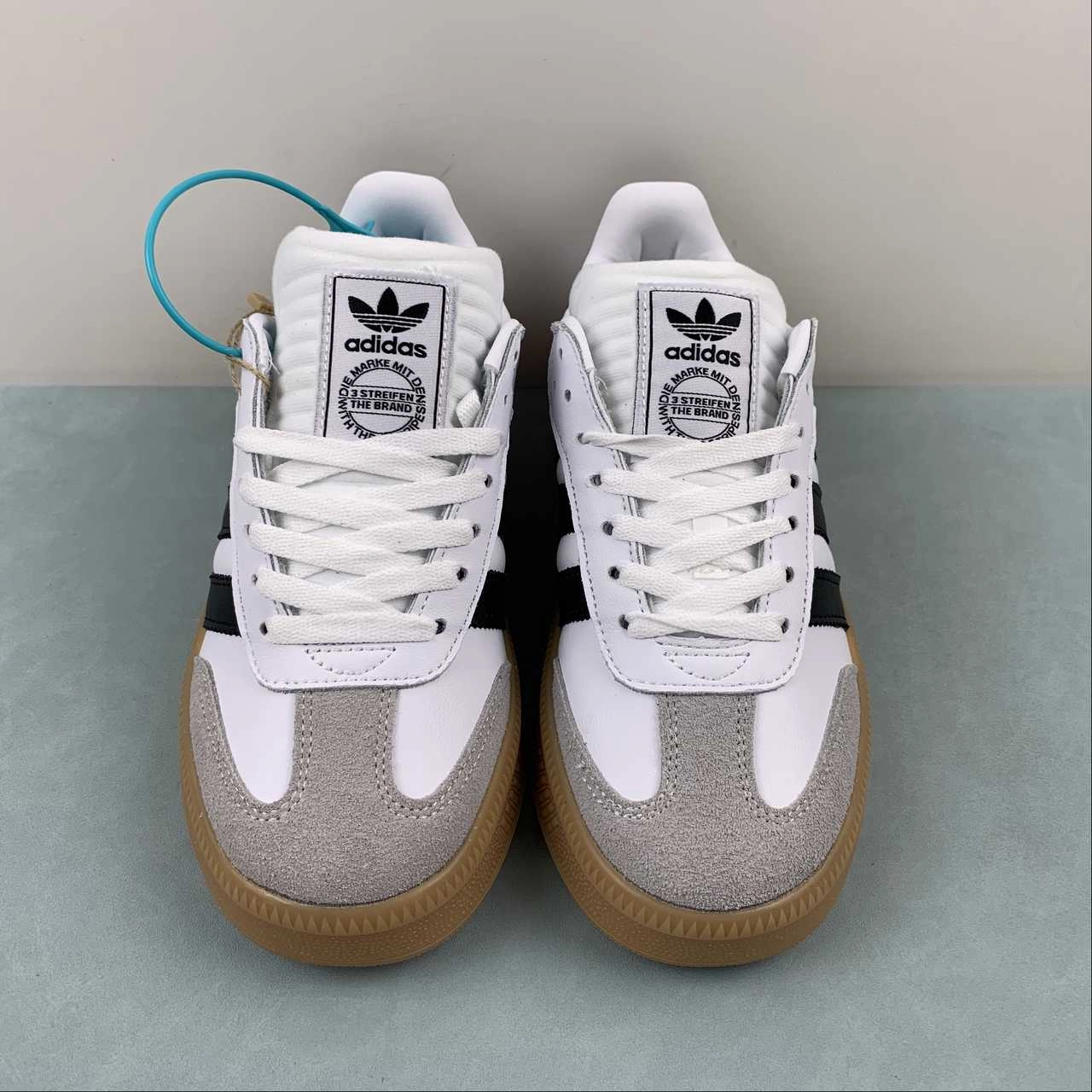 Adidas Samba XLG Cloud White Core Black Brown IE1377 Date Stroll Creek Run