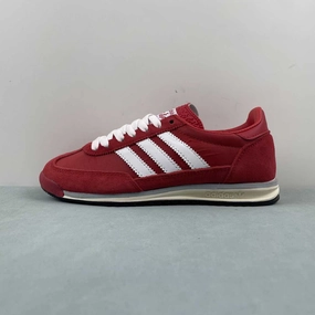 Adidas SL 72 OG Better Scarlet Cream White Halo Blue IE3475 day running shoes LeatherUpper