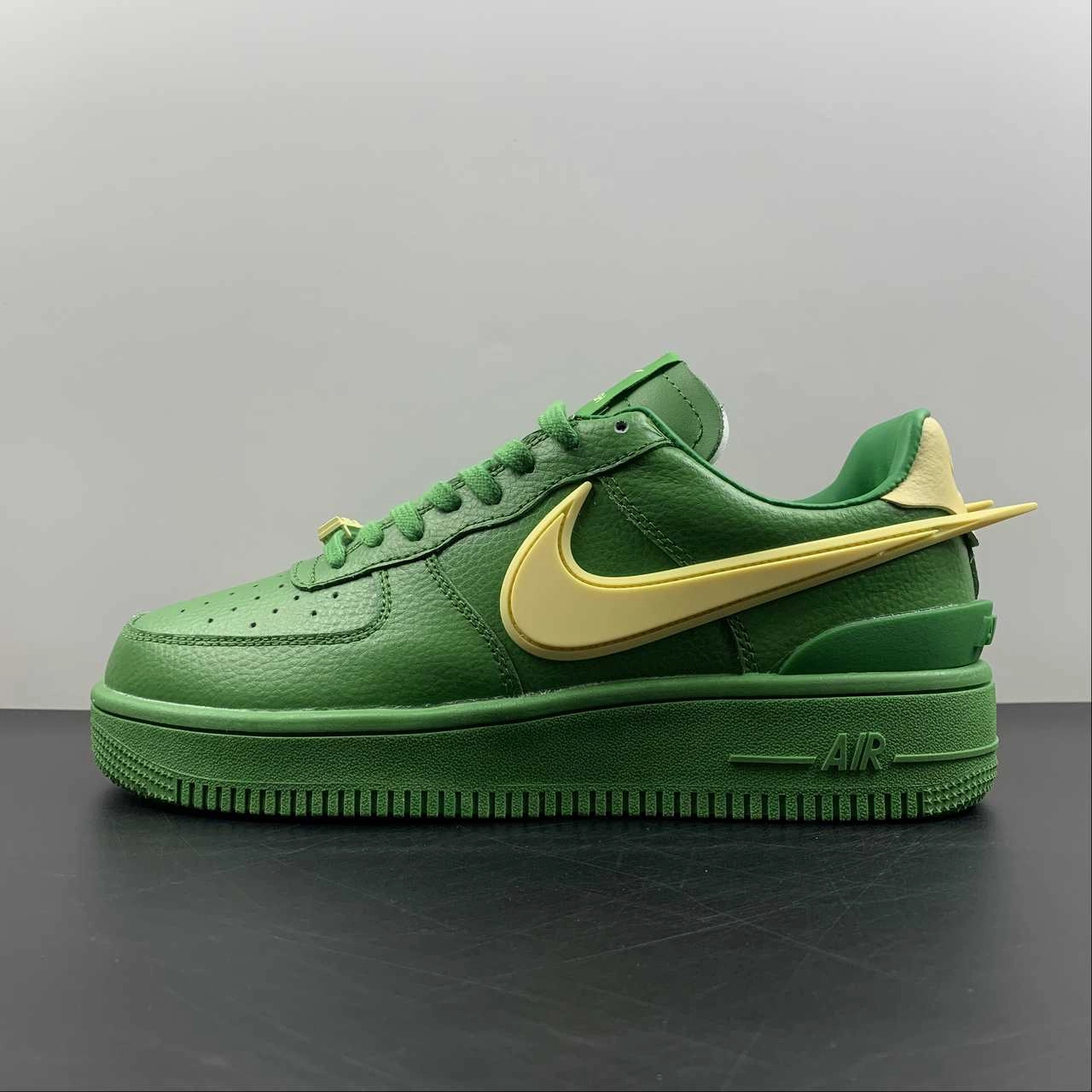Subtle Edge High Quality Ambush x Air Force 1 Low SP Pine Green Pale Yellow DV3464-300
