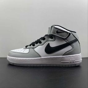 All Season Use Air Force 1 07 Mid Grey Black White HG1522-016