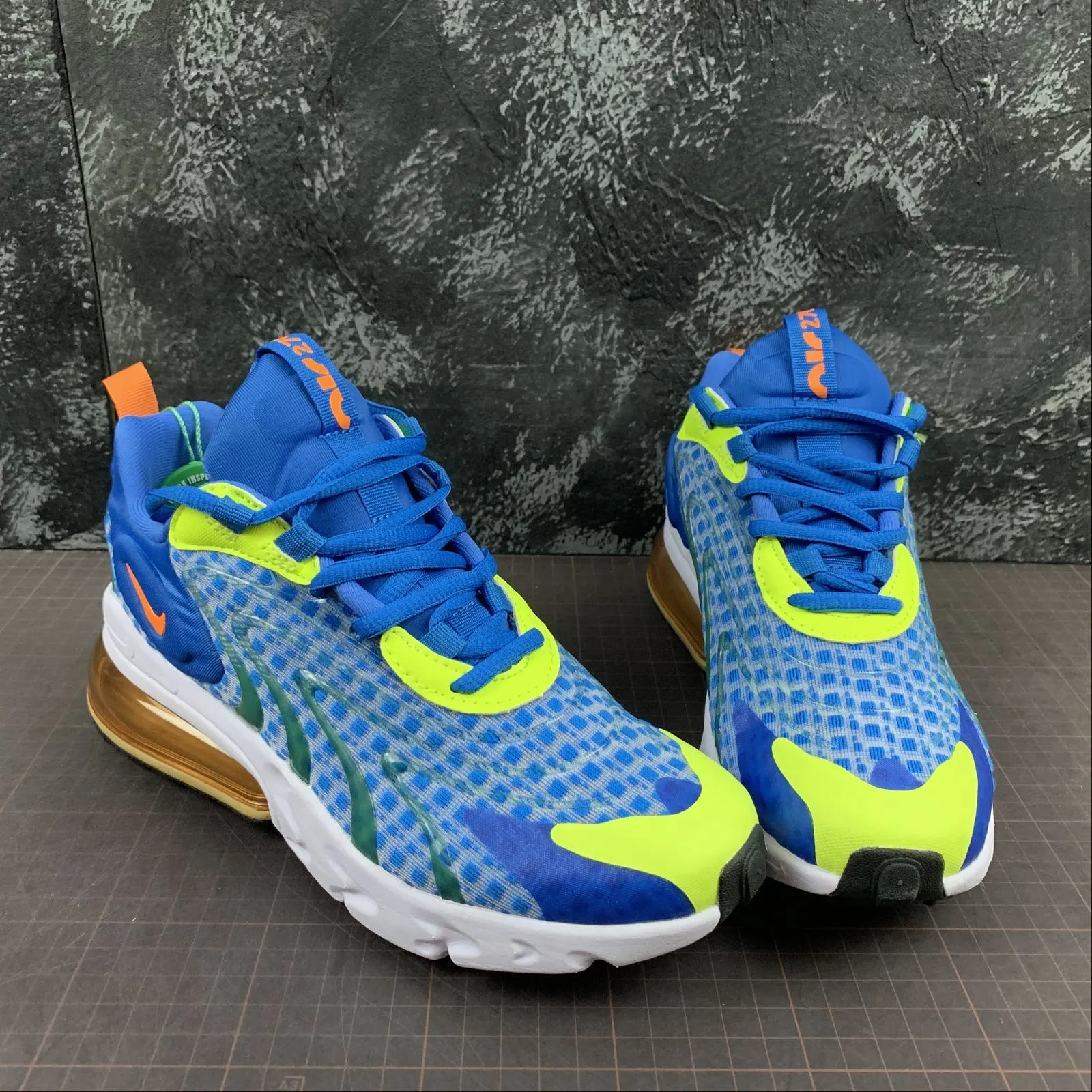 waterproof upper shoes anti - static shoes Air Max 270 React Royal CD6870-401