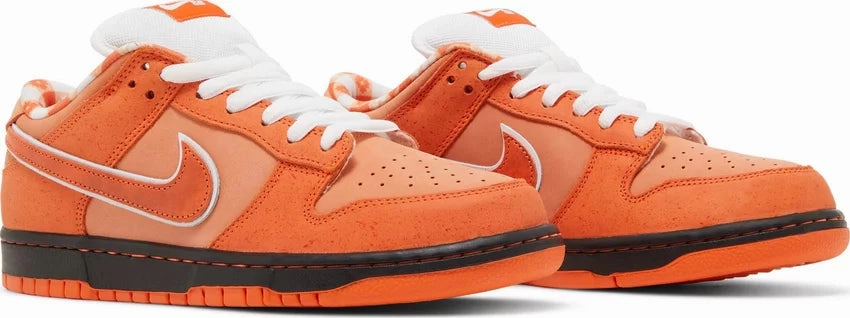 Zero Break In Design Orthotic Friendly Fit Nike Dunk Low SB Orange Lobster W