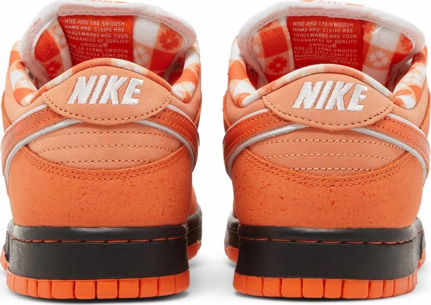 Easy to Wear Foot Relief Nike Dunk Low SB Orange Lobster W