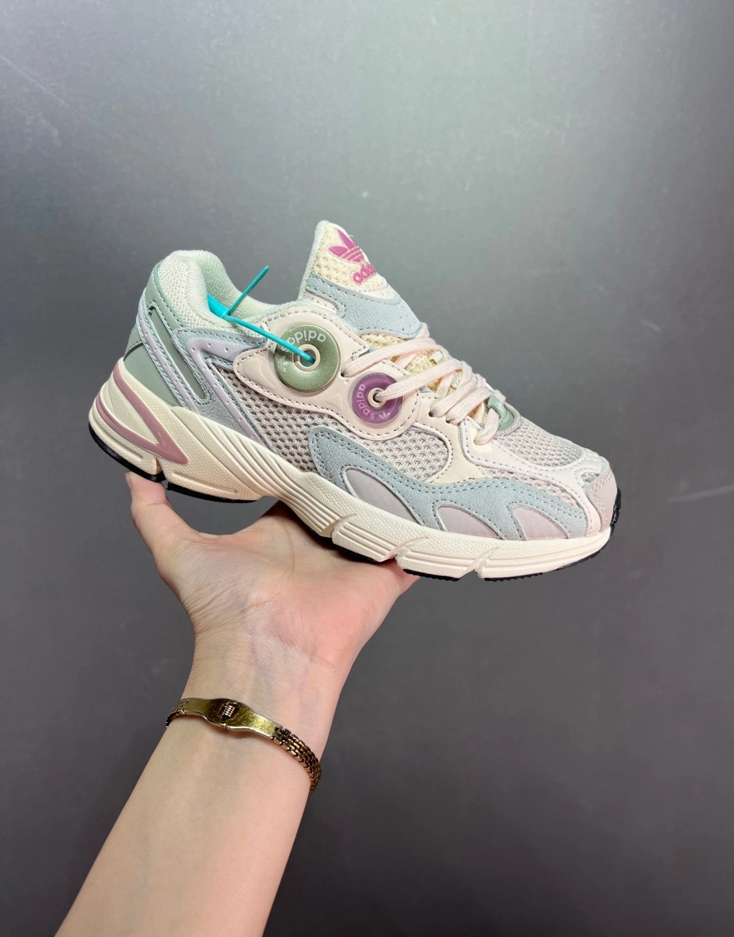 health - commitment Adidas Astir Wonder White Bliss Halo Green GZ4333