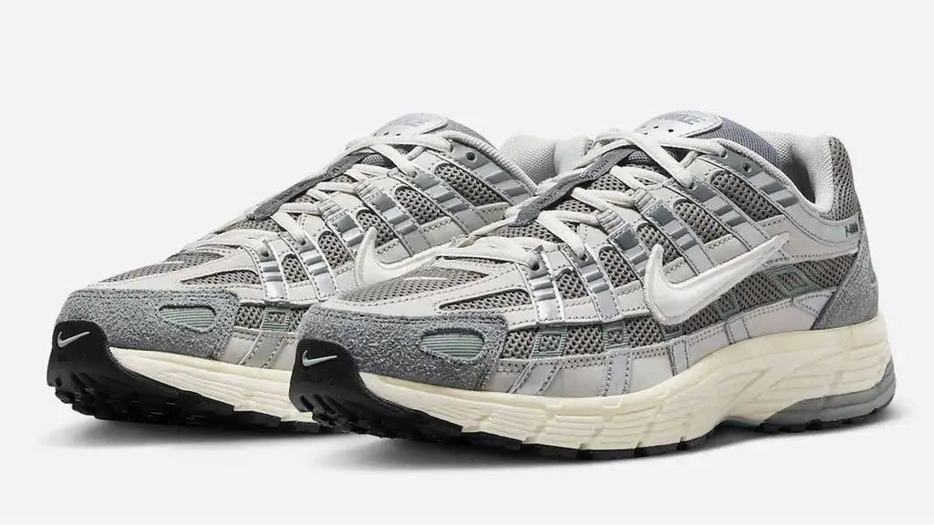 Barefoot Shoe Tech Cushion Frame NIKE P-6000 PREMIUM 'FLAT PEWTER'