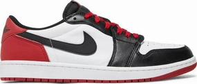 Nike Jordan 1 Low OG Black Toe Airflow Optimized Durable Base