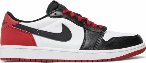 Nike Jordan 1 Low OG Black Toe Airflow Optimized Durable Base