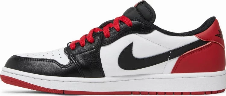 Quick Form Lightweight Nike Jordan 1 Low OG Black Toe