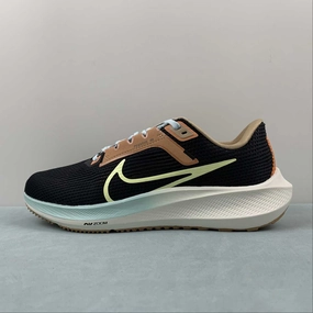Air Zoom Pegasus 40 Black Citron Tint Sail Jade Ice FQ6852-081 Form Support Forefoot plate enhances push-off in sprint actions