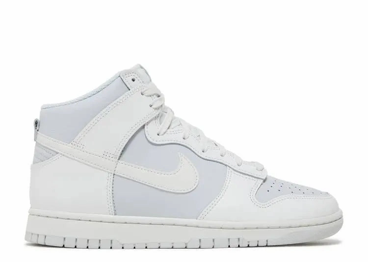 Nike Dunk High White Football Grey Twist Free Motion