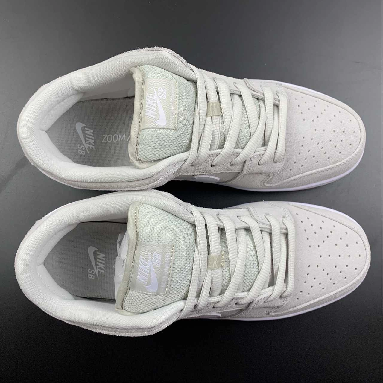 SB Dunk Low Grey White Brown 304292-106 Work Out