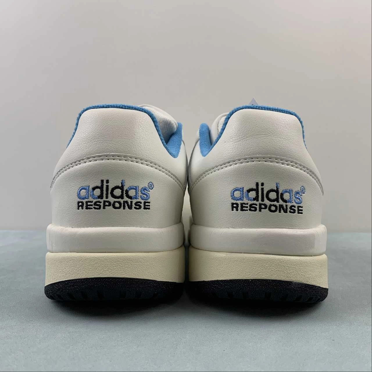 Adidas Torsion Response Low Cloud White Pulse Blue Cream White HQ8788 Reinforced Soles