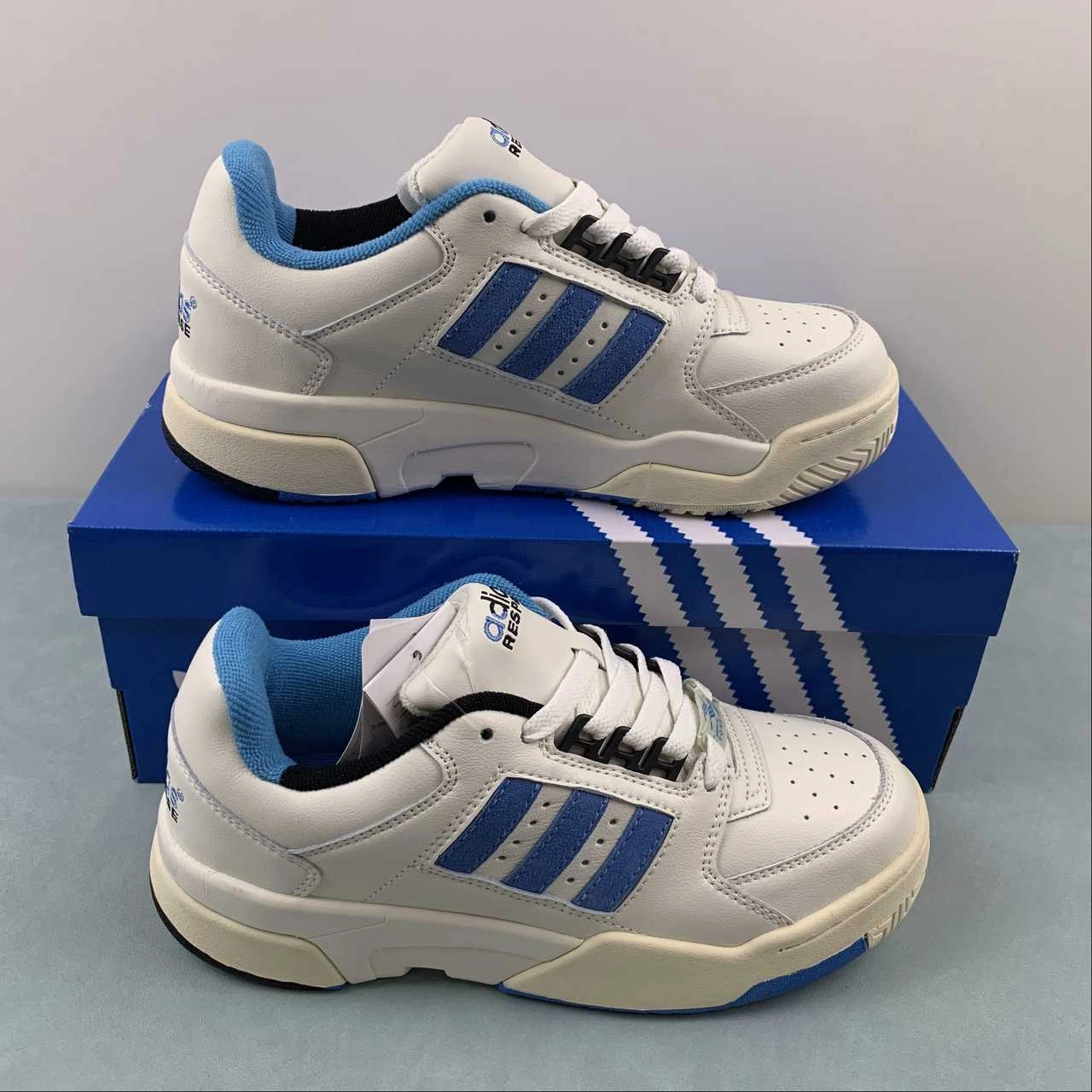 quick - drying running shoes Adidas Torsion Response Low Cloud White Pulse Blue Cream White HQ8788