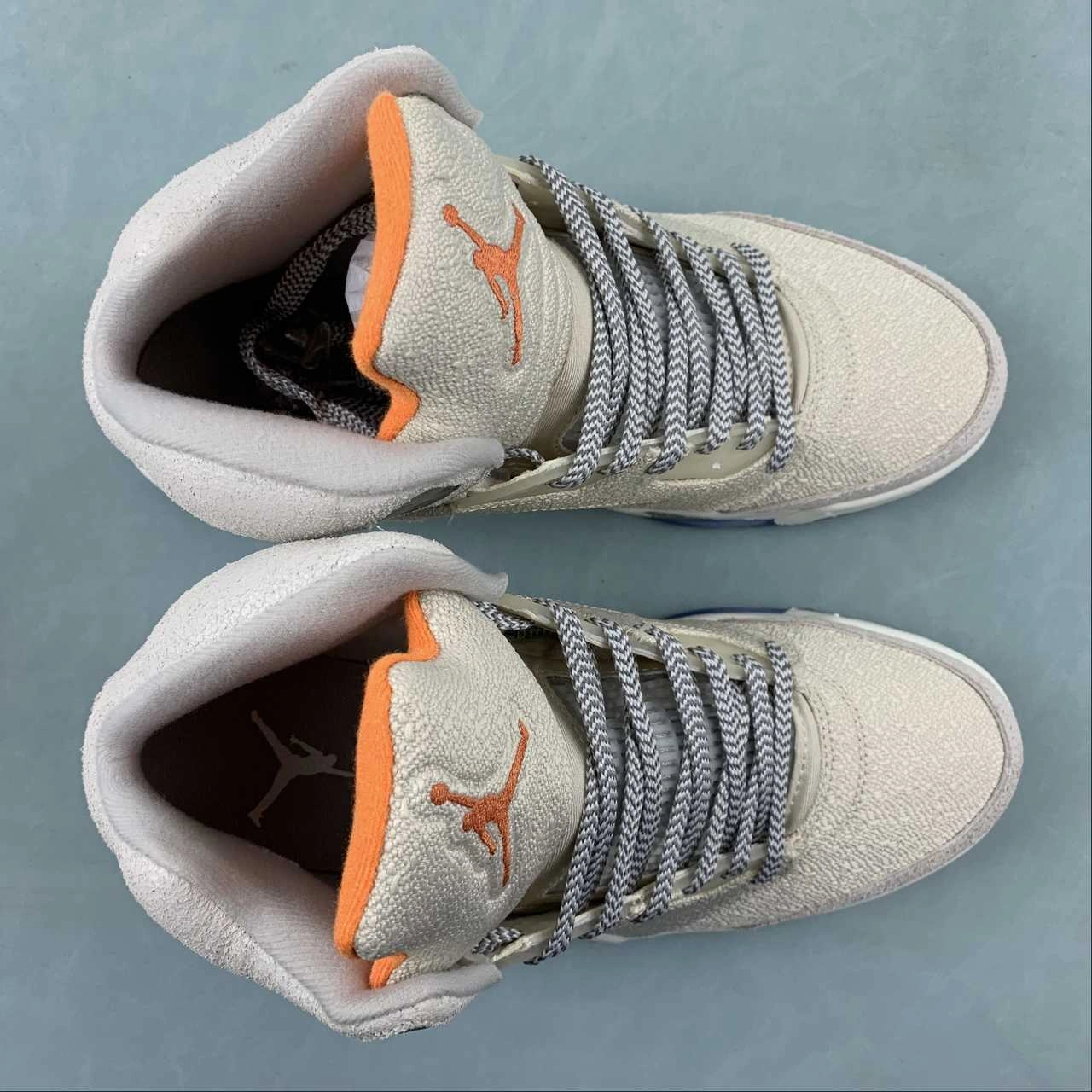 High Abrasion Rubber Anti Torsion Support Frame Air Jordan 5 Retro SE Craft Light Orewood Brown Safety Orange Flat Pewter Sail FD9222-180