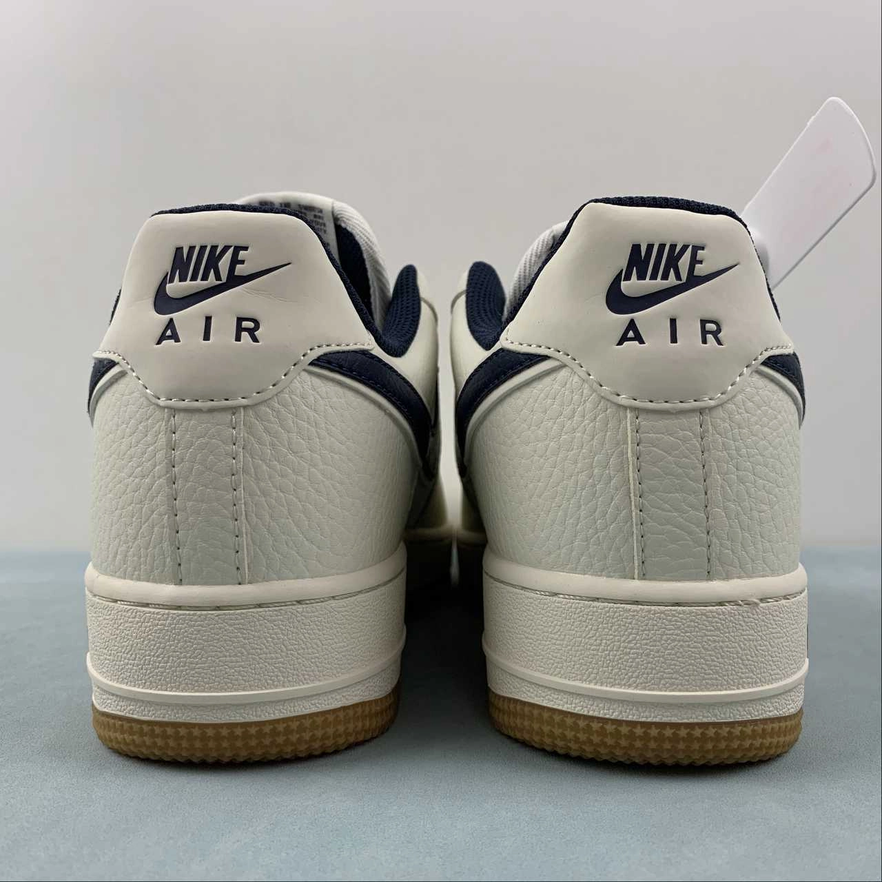 Walk Ease Log Path Air Force 1 07 Low Rice White Navy Blue HD1689-104