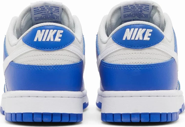 Nike Dunk Low Racer Blue Photon Dust CasualWear Ergonomic Toe Box