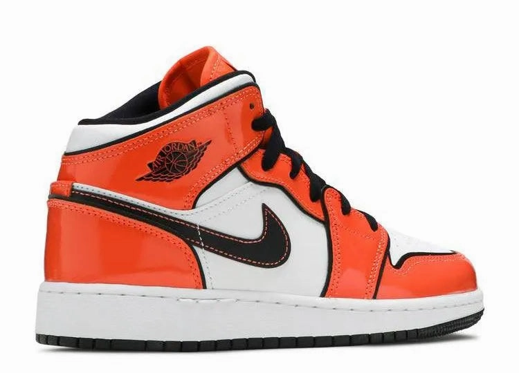 Air Jordan 1 Mid Turf Orange (GS) Fast Outing Relax Wear