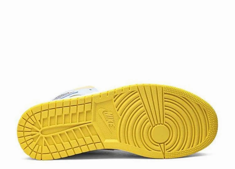 Air Jordan 1 Mid Maison Chateau Rouge Rubberized Outsole Comfortable Movement