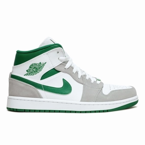 Walk Light Nike Air Jordan 1 Mid SE Grey Green DC7294 103