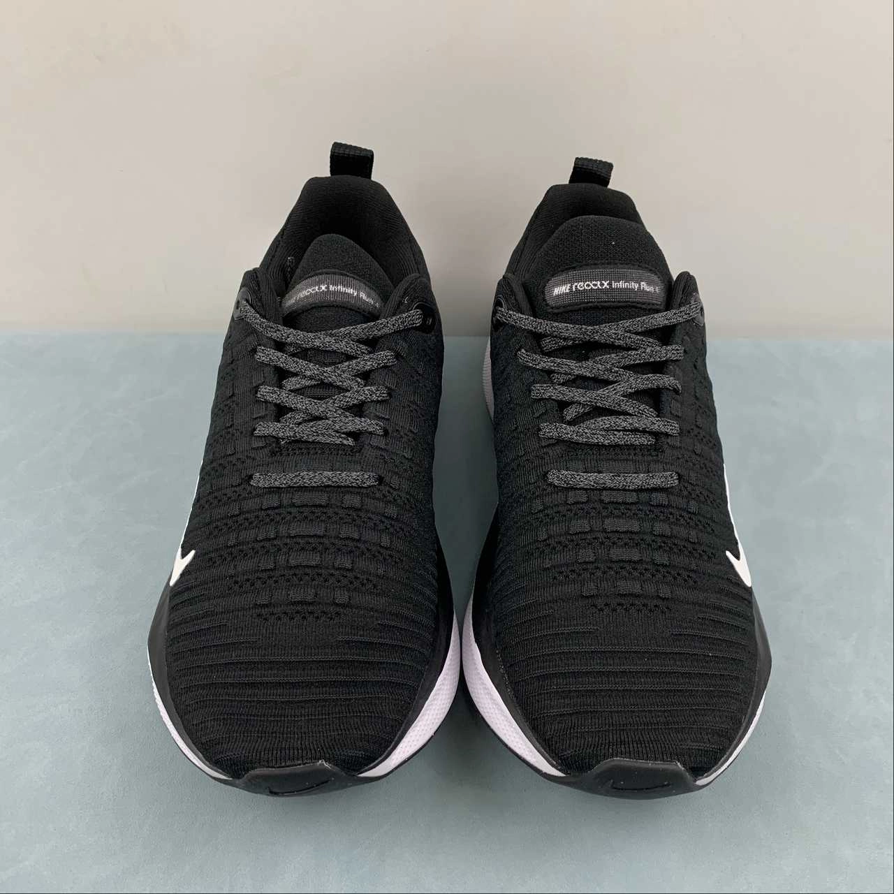 Nike ReactX Infinity Run 4 Black White DR2670-001 Foot Control