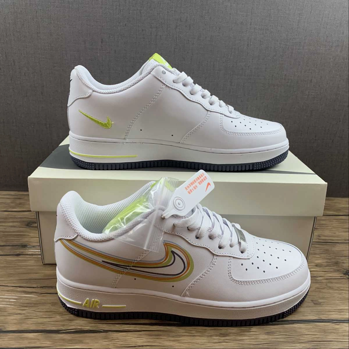 All-Purpose Use Sunrise Stroll Air Force 1 07 Low White Midnight Blue Green BS8871-901