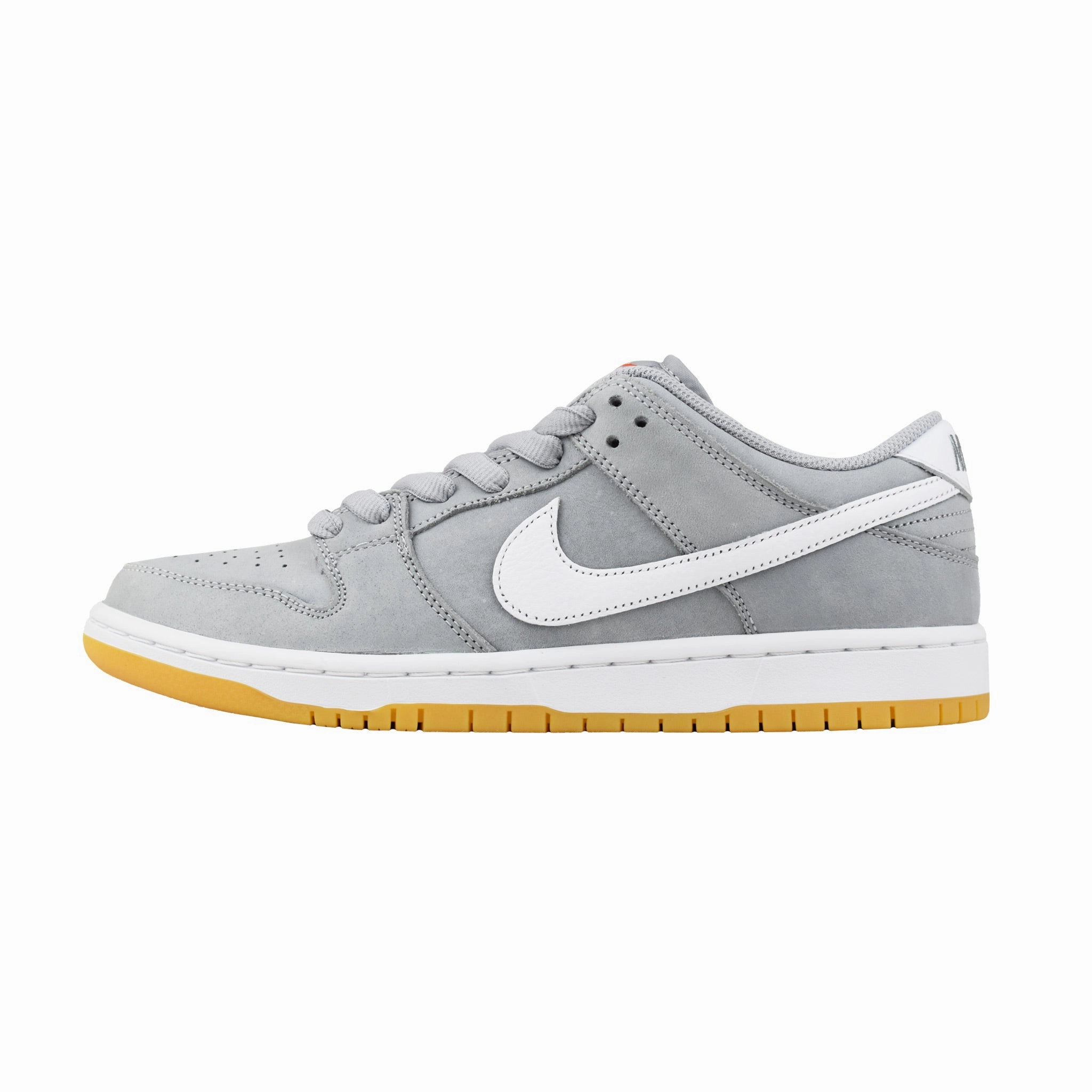 Nike SB Dunk Low Pro ISO - Wolf Grey Gum TPUOutsole Odor Resistant Insole
