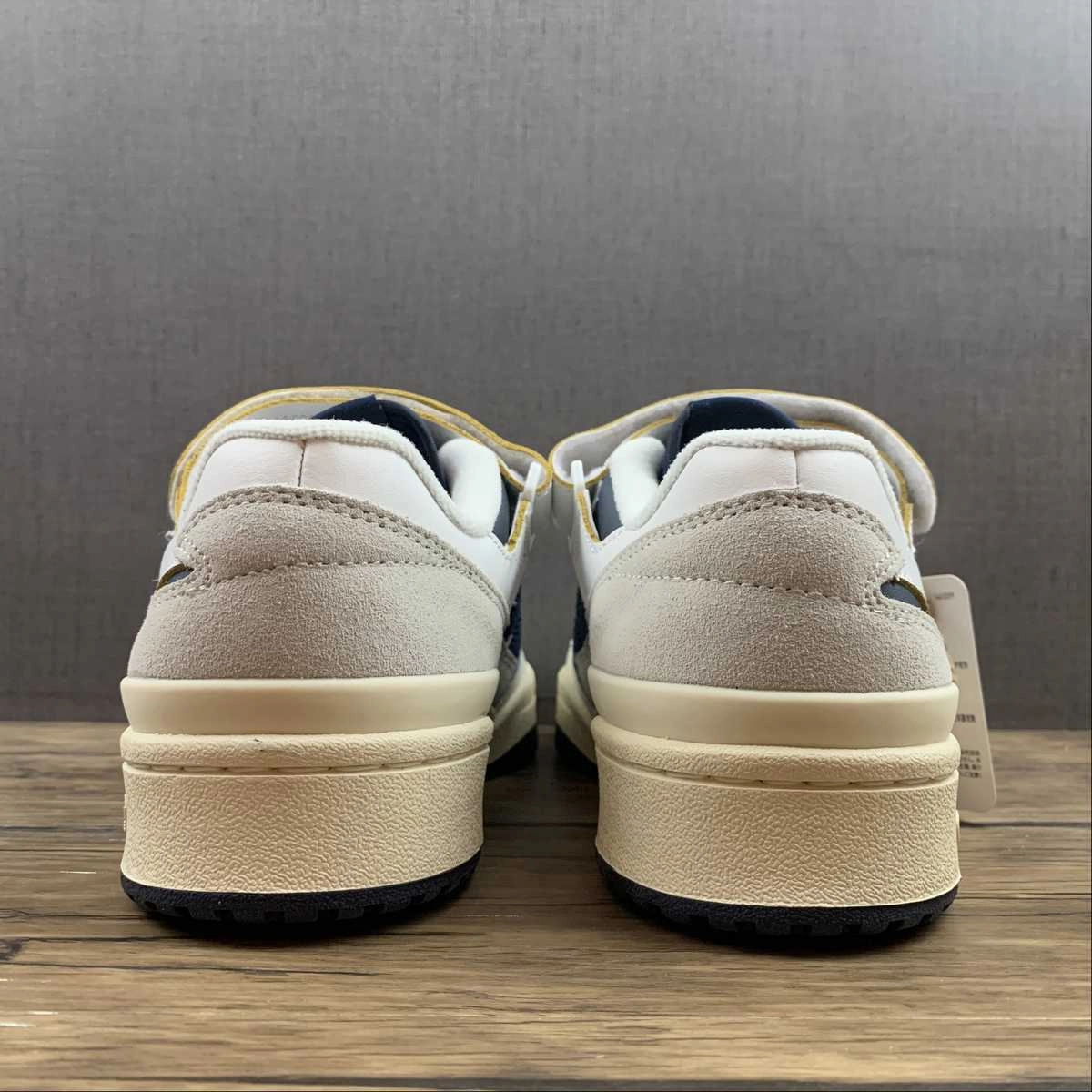 Adidas Forum 84 Low White Dark Blue GZ6427 Sport Performance Urban Luxury