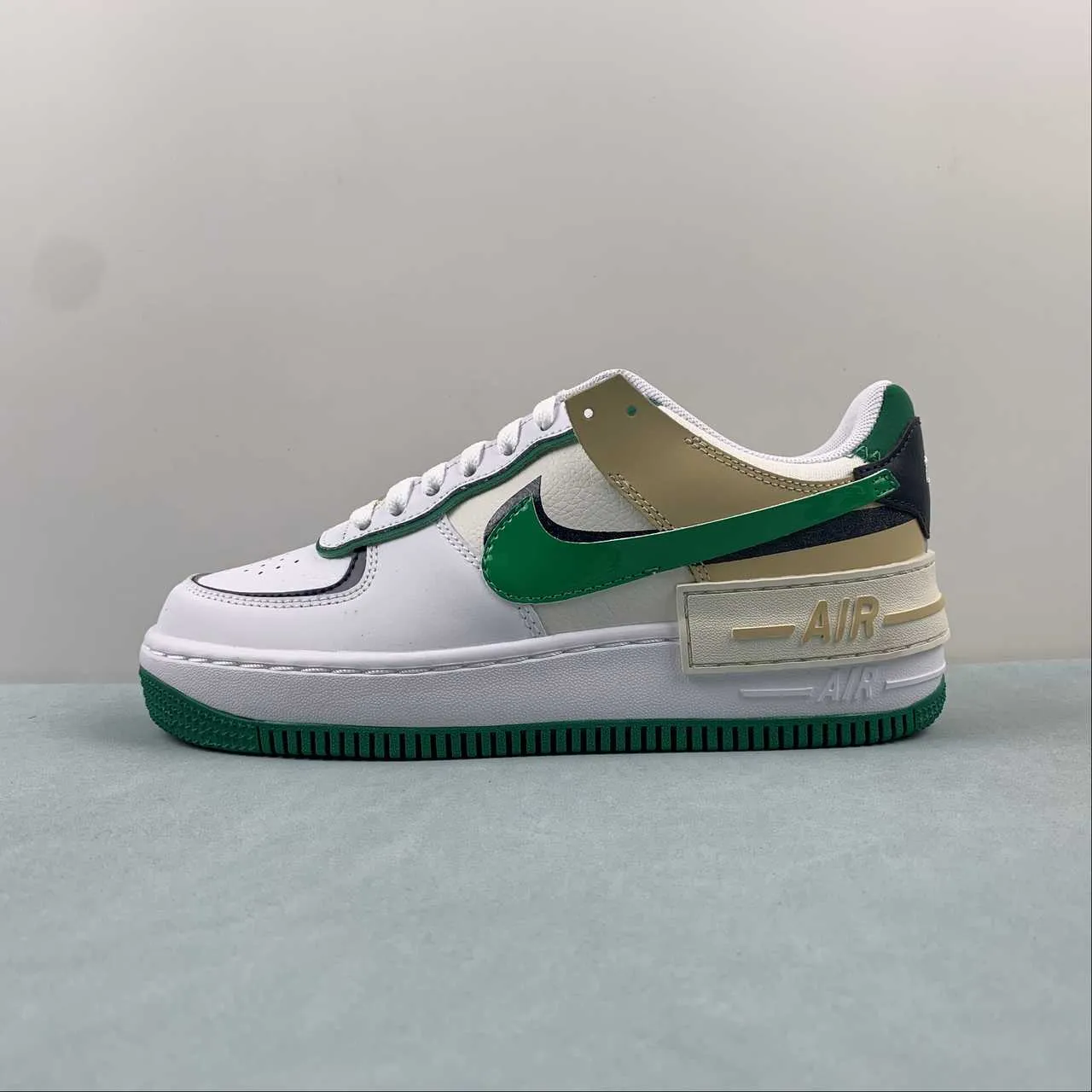 Heavy Pace Adjustable Fit Air Force 1 Shadow White Malachite Sesame  DZ1847-102