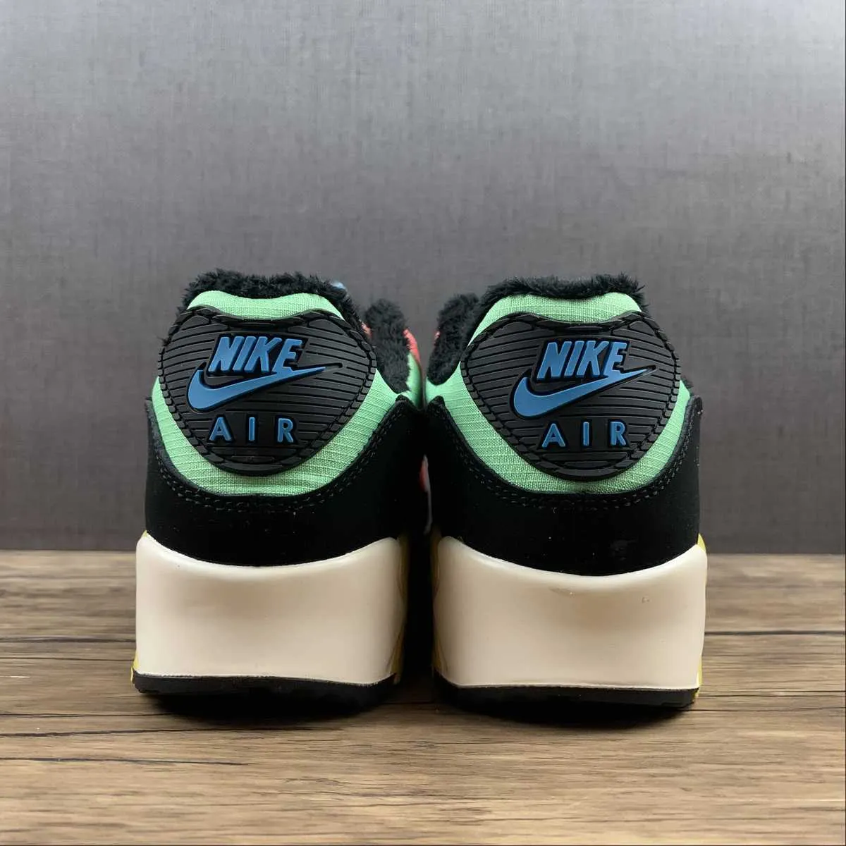 Air Max 90 Fur multicolor CT1891-600 floral - design shoes