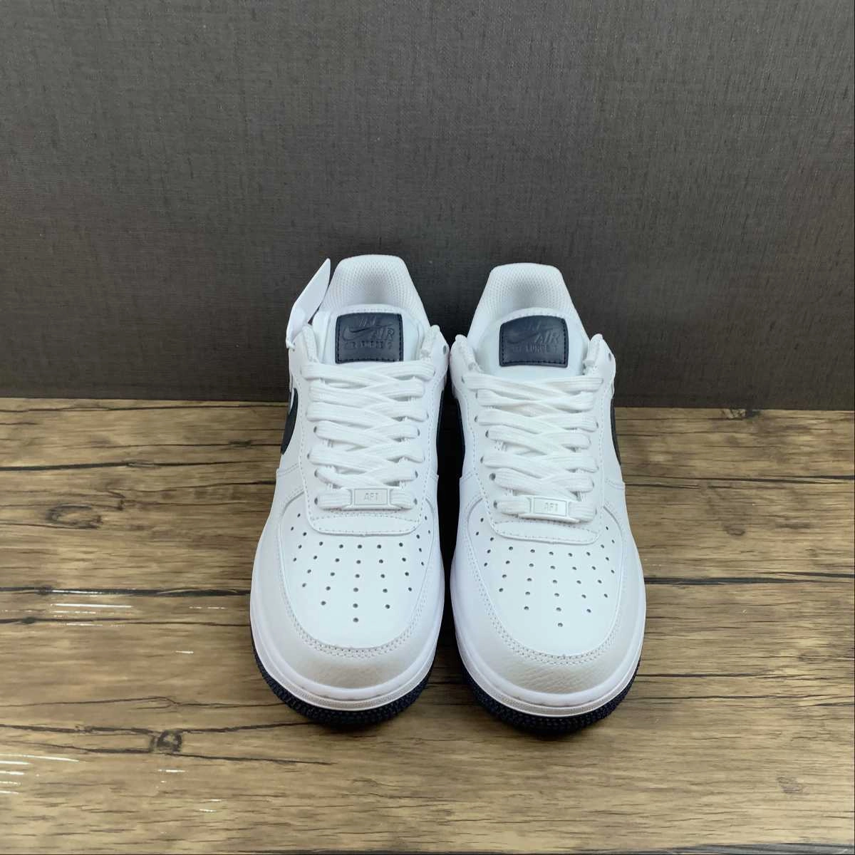 Air Force 1 07 Low White Obsidian AH0287-108 Compact Style Anti Slip Feature