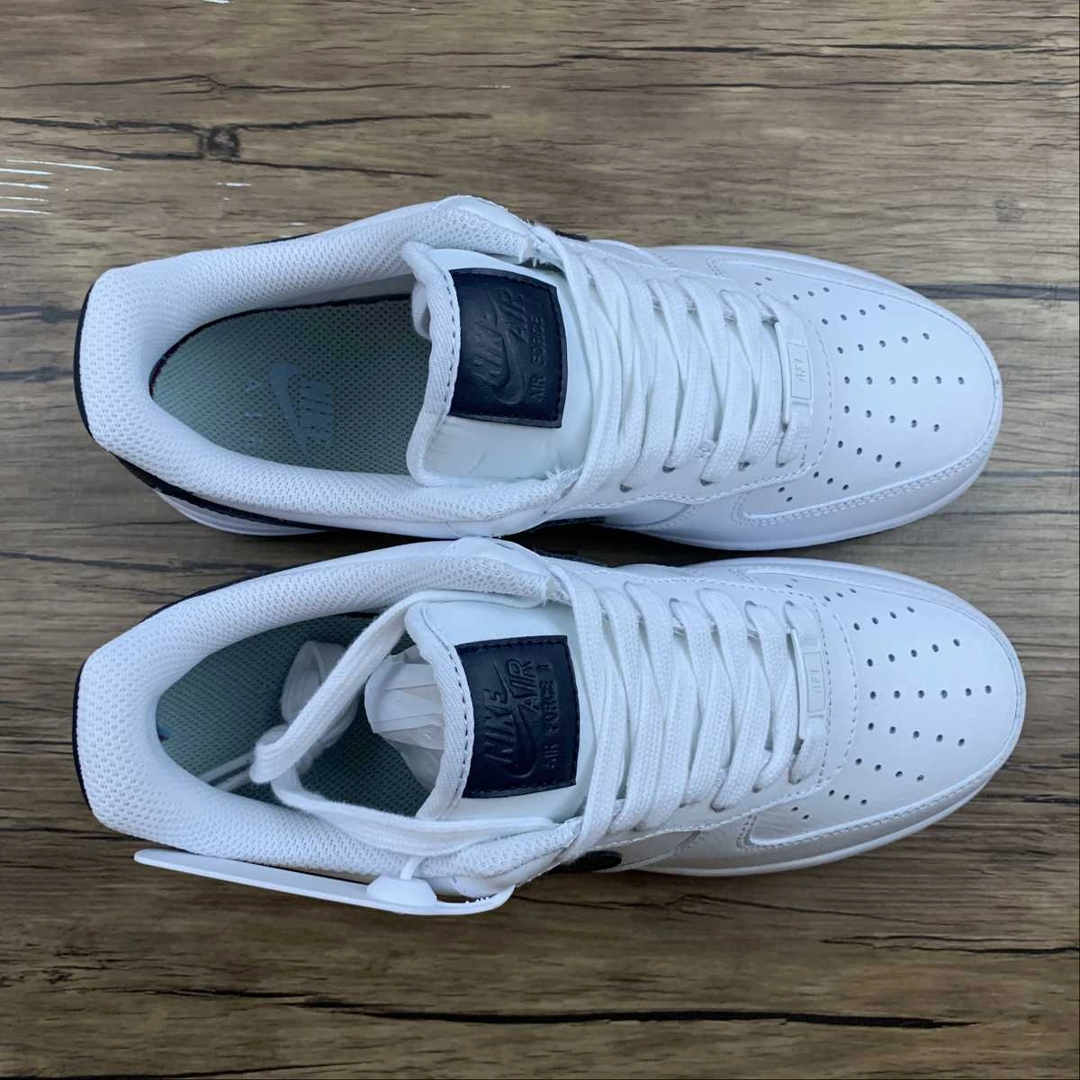 Stitch Free Casual Performance Air Force 1 07 Low White Obsidian AH0287-108