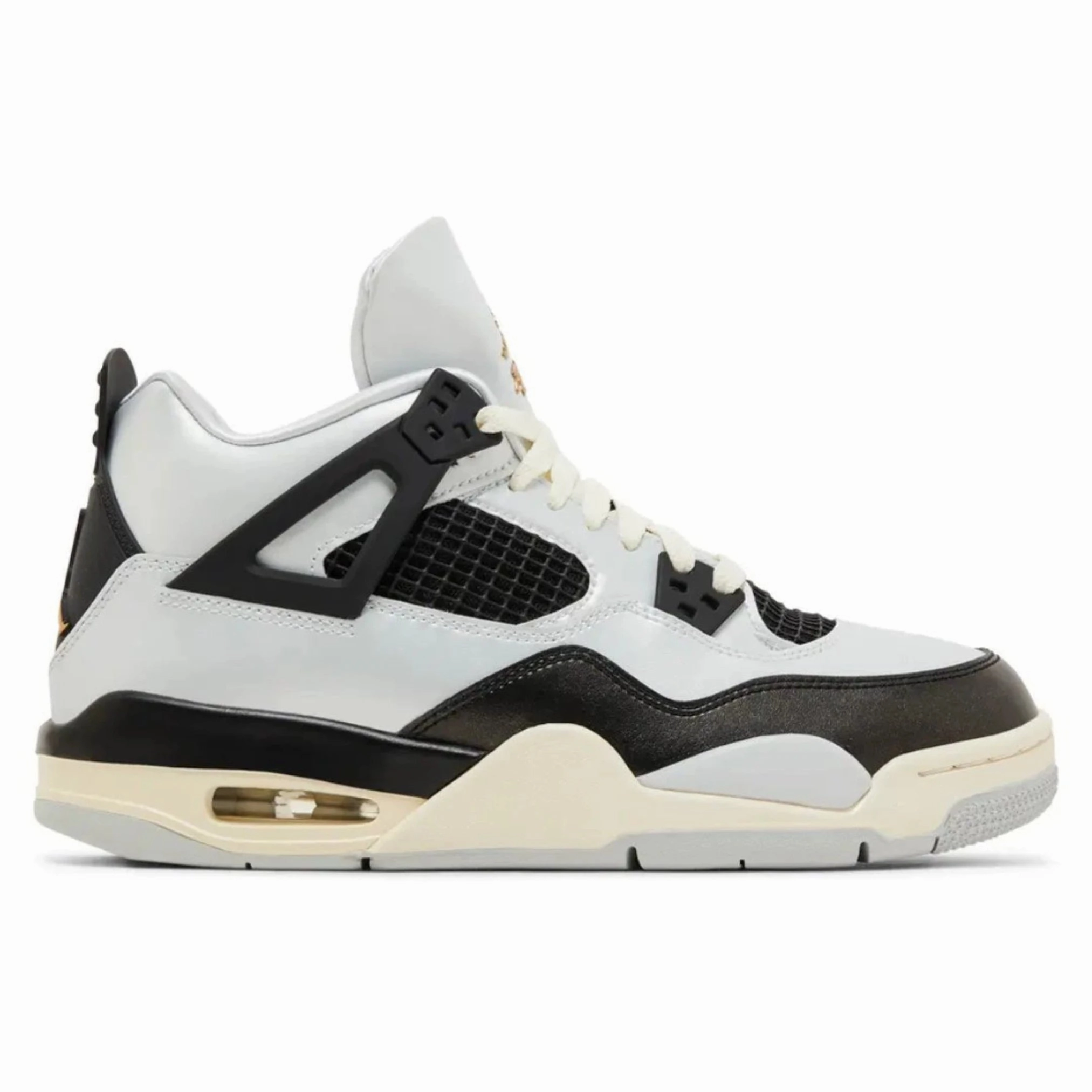 LightReflective Nike Air Jordan 4 Retro GS Platinum Gold FZ8585 070