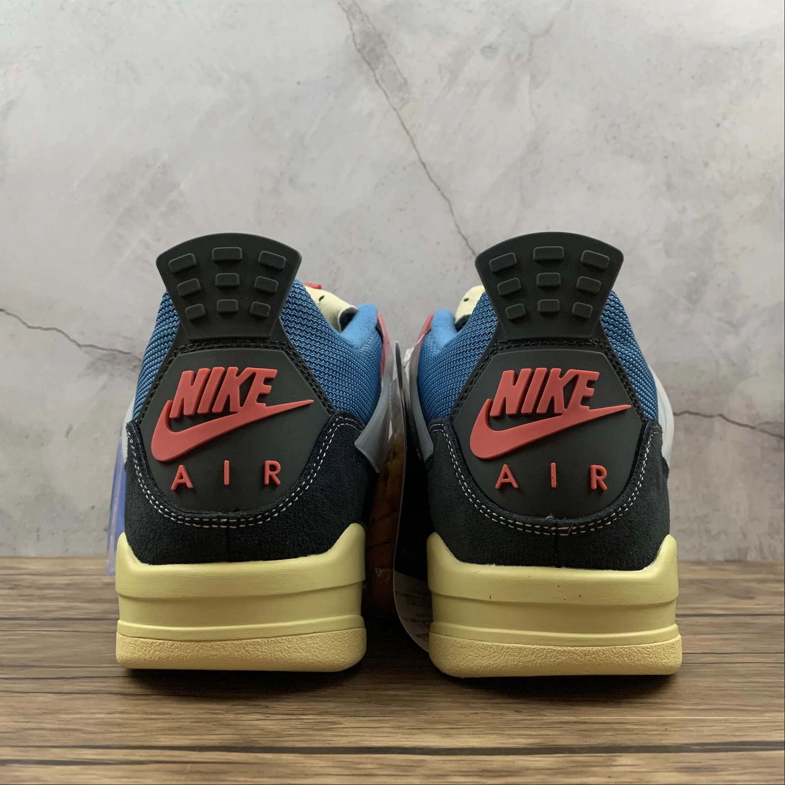 Sturdy flexibility Vibrant fit Union LA x Air Jordan 4 Retro Off Noir Brigade Dark Blue Smoke Grey DC9533-001