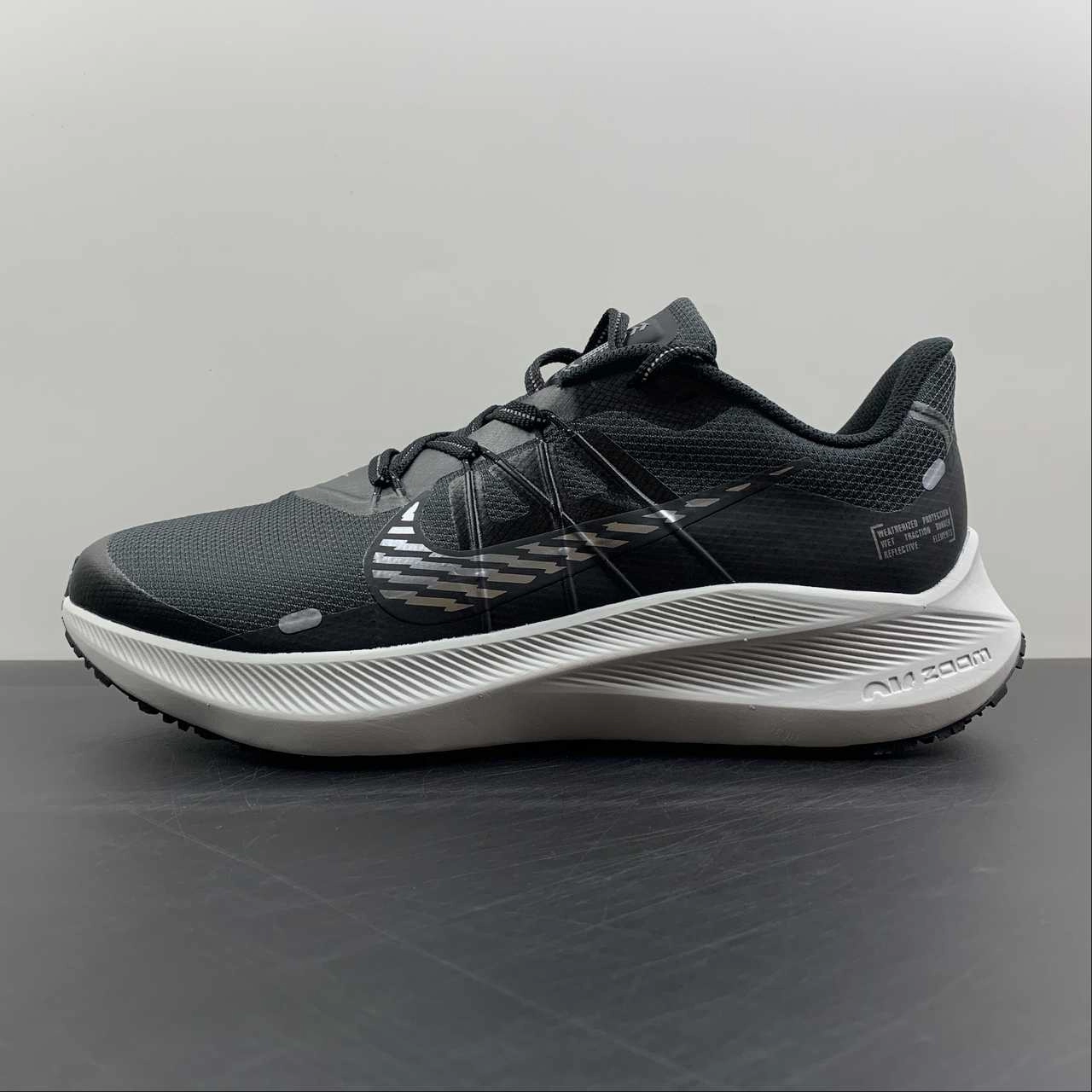 Motion Fit Workout Flex Zoom Winflo 7 Black Metallic Cool Grey CU3870-001