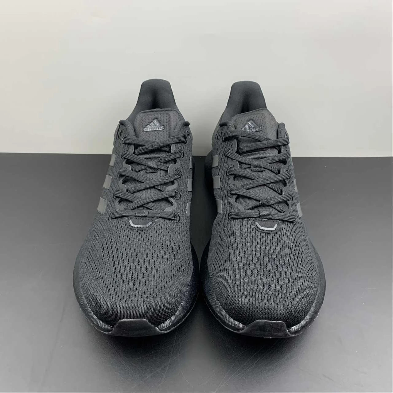 Adidas PureBoost 21 Black monochrome shoes