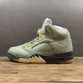Air Jordan 5 Retro Jade Horizon Light Silver DC7501-300 Arch   Support Flex grooves