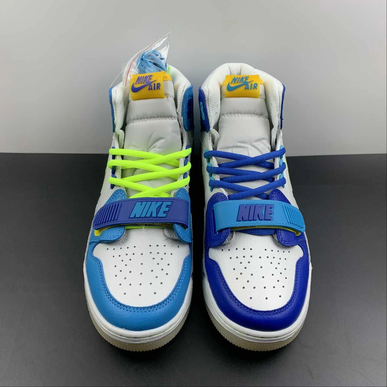 Air Jordan Legacy 312 High White Blue CI4446-400 JetBoost Midsole MidTop