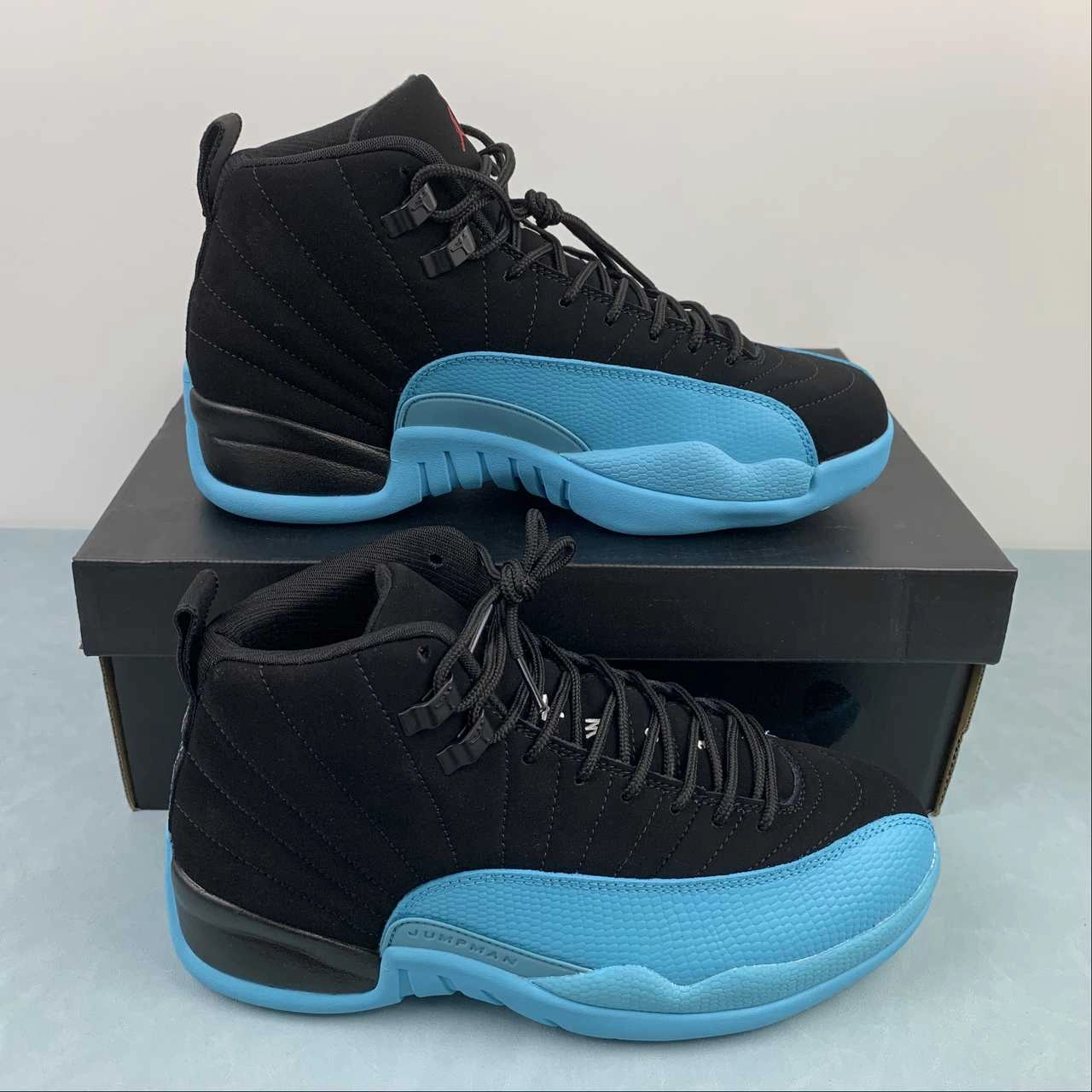 Support Cushion Feel Air Jordan Retro 12 Gamma Blue 130690-027