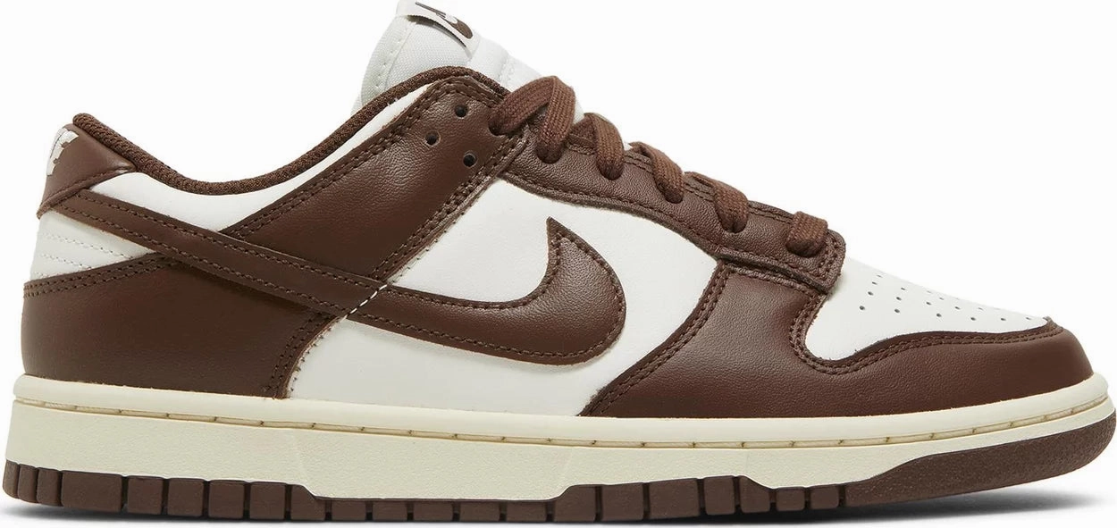 Nike Dunk Low Cacao Wow W Heel To Toe Drop Elevated Sole