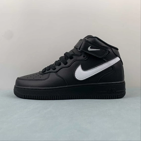 Warm Liner Stream Jog Air Force 1 07 Mid Black White HK5622-955