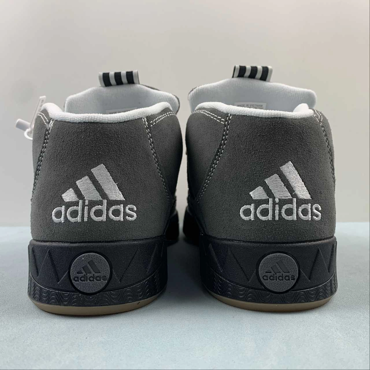 Adidas Adimatic Mid YNuK Grey Black White IE2174 reinforced - structure - robustness shoes Breathable - lining