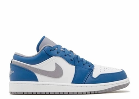 Comfort First Air Jordan 1 Low True Blue