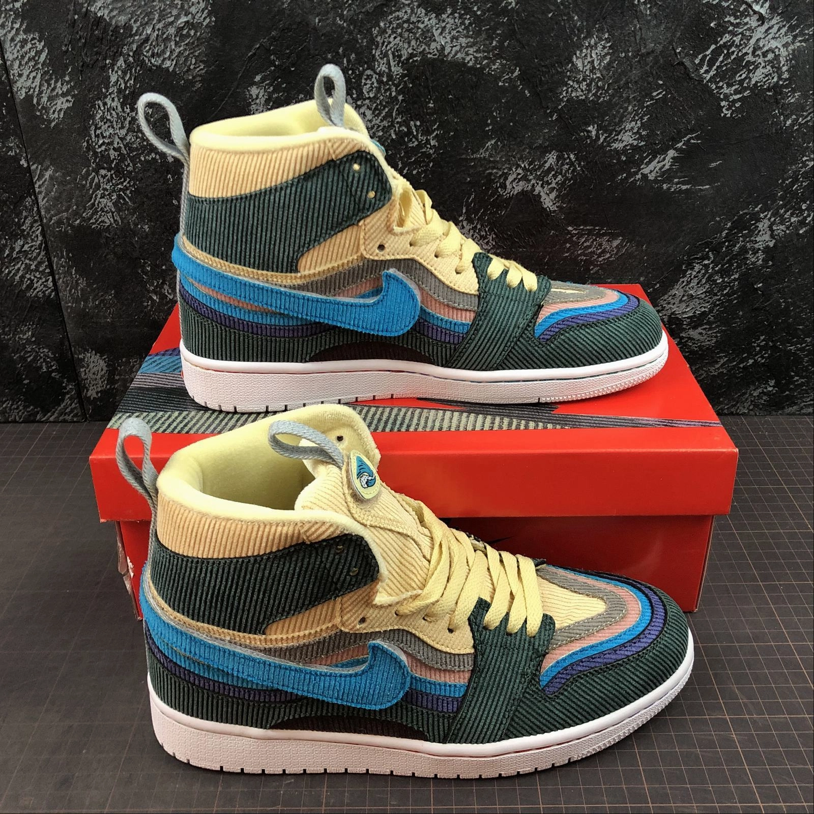Air Jordan 1 Retro High OG x Sean Wotherspoon 555088-400 Ease of Use Energy Return Compound