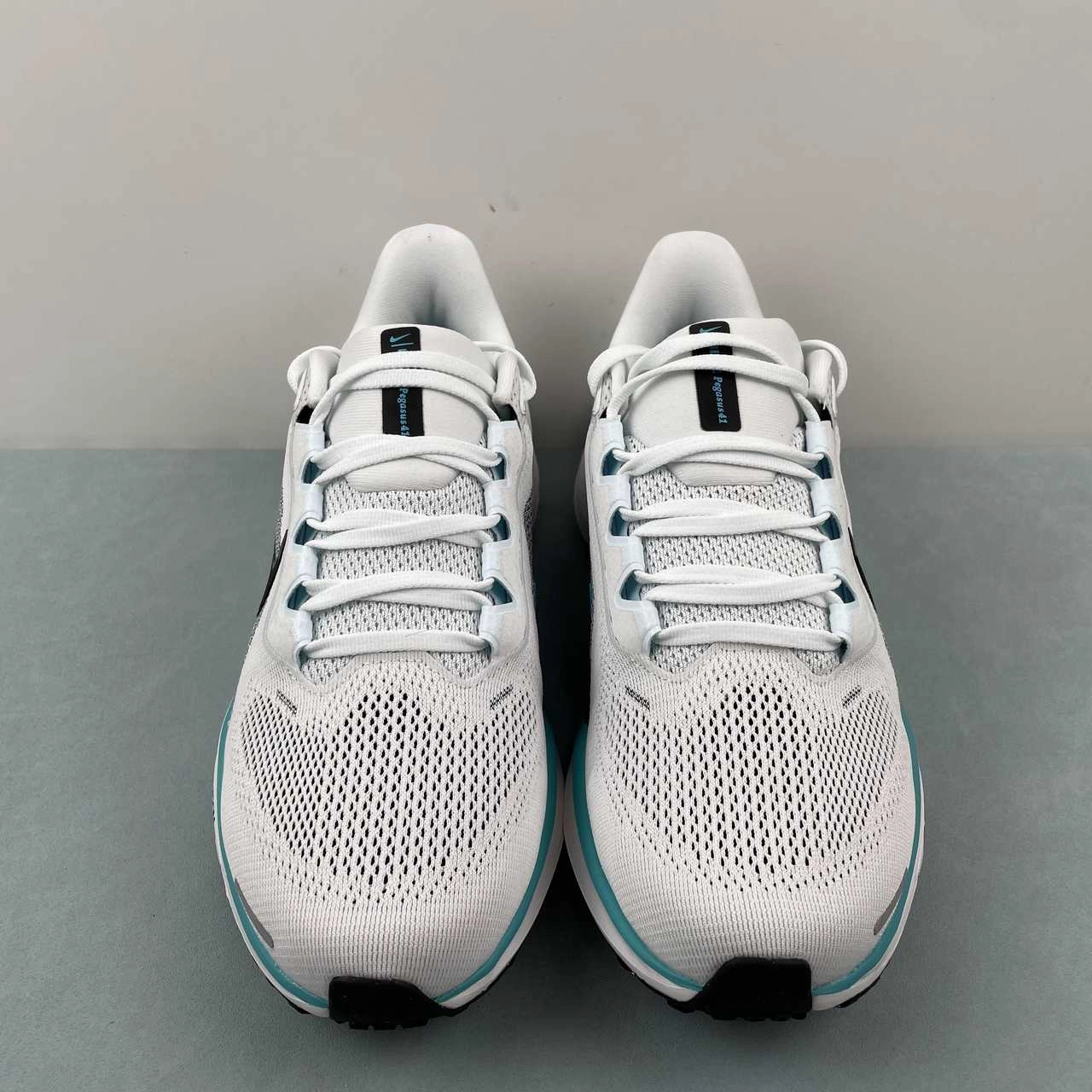Air Zoom Pegasus 41 White Dusty Cactus Glacier Blue Black FD2722-103 Street Fitness Shock-absorbing heel zones ease repetitive landings