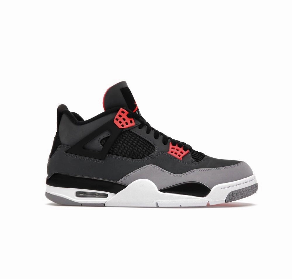 JORDAN 4 'INFRARED' Pressure Zoned Cushioning Flex Forged Sole Design