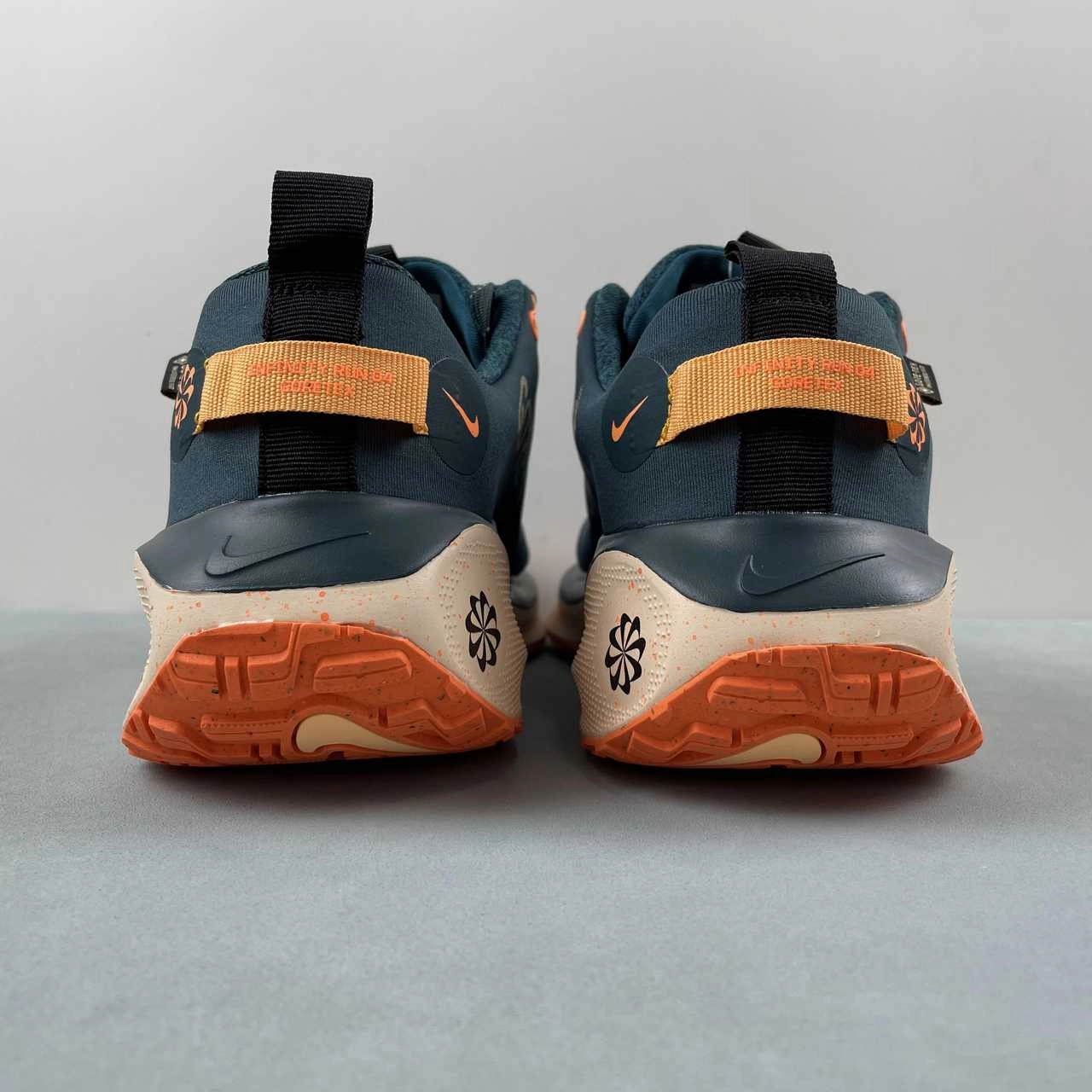 heel - cushion shoes Nike ReactX Infinity Run 4 Gore-Tex Deep Jungle Geode Teal Total Orange FB2204-300